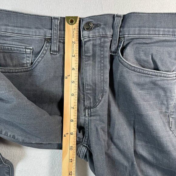 Joes Jeans Mens 29 Gray Straight Slim Mid Rise Stretch - Picture 10 of 13